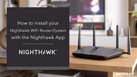 how to hook up a nighthawk router